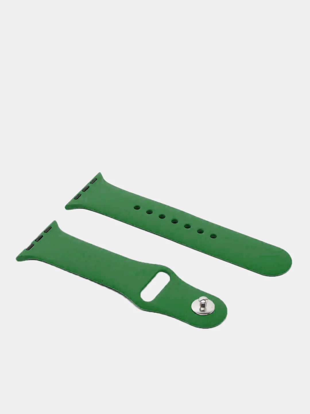 Приглушённый хаки ремешок для Apple Watch, силиконовый