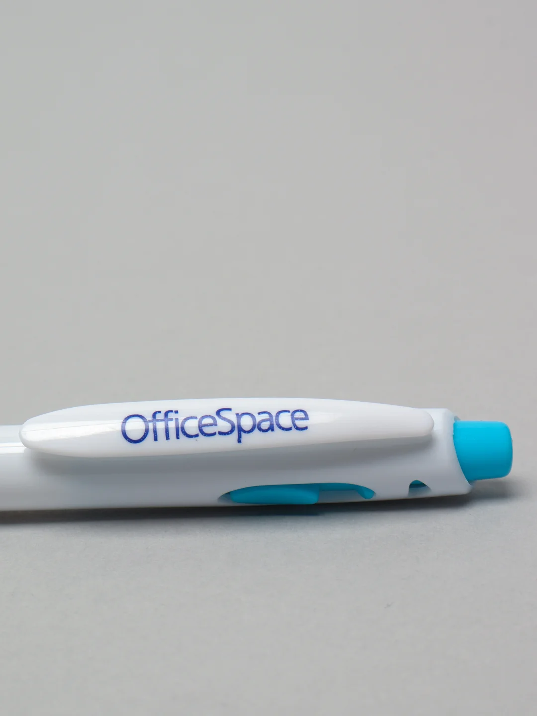 Синий ручка шариковая автоматическая OfficeSpace, синяя, 0,7 мм
