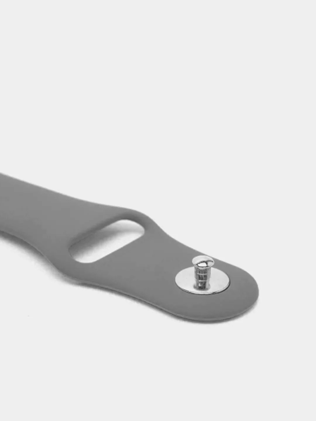 Серый меланж ремешок для Apple Watch, силиконовый