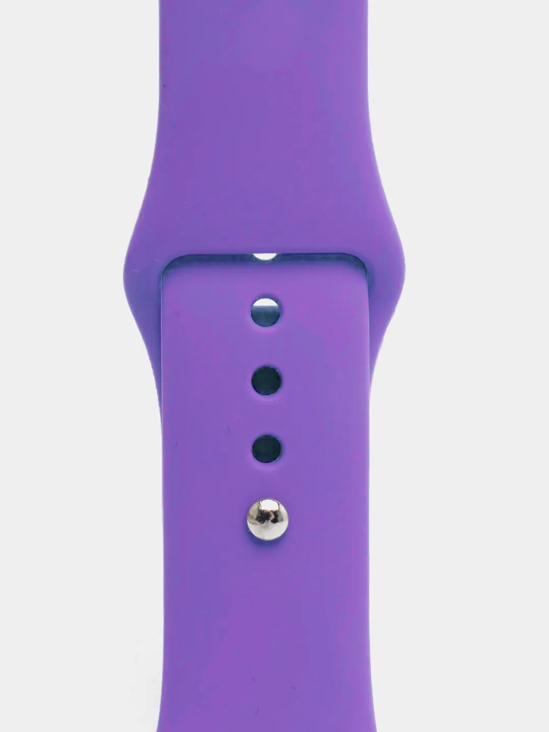 Сиреневый ремешок для Apple Watch, силиконовый