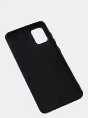 Черный чехол Siliconе Case для Samsung A51 Cамсунг А51 soft touch