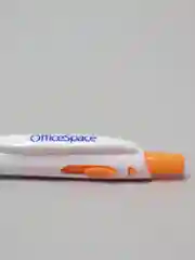 Оранжевый ручка шариковая автоматическая OfficeSpace, синяя, 0,7 мм