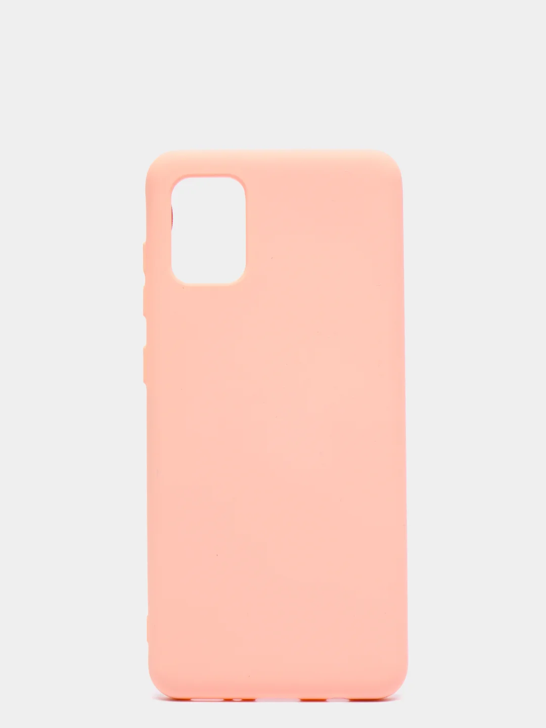 Кораллово-розовый силиконовый чехол с Soft-touch покрытием Samsung Galaxy A31