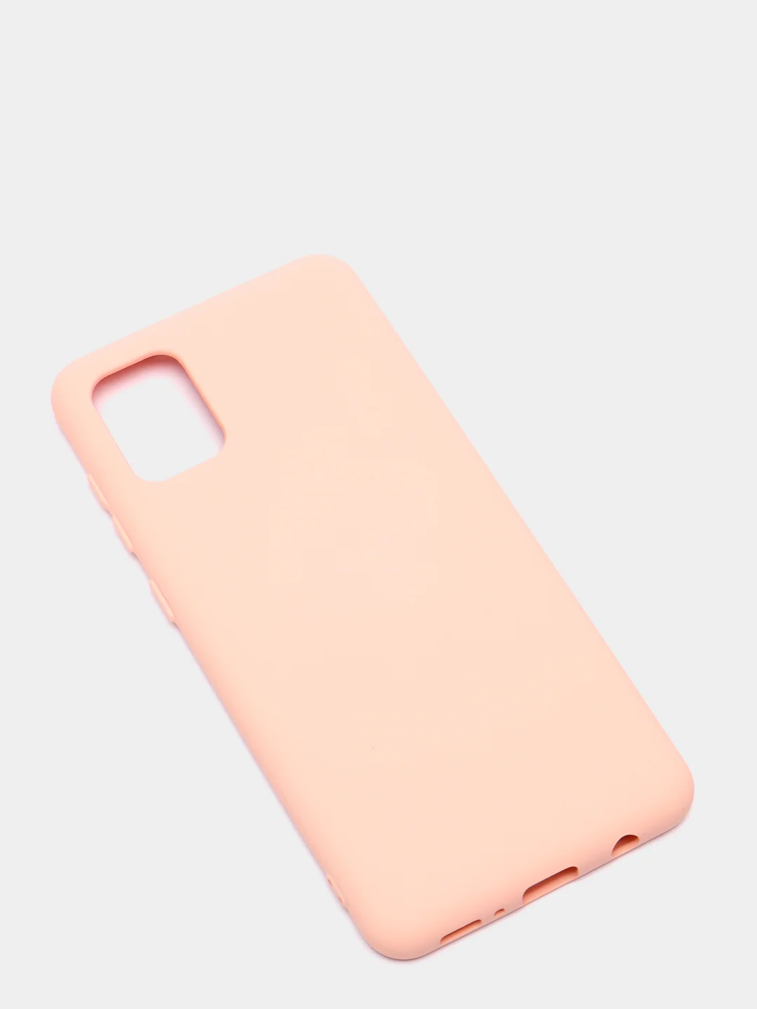 Кораллово-розовый силиконовый чехол с Soft-touch покрытием Samsung Galaxy A31
