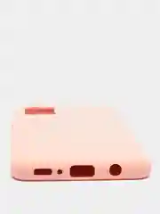 Кораллово-розовый силиконовый чехол с Soft-touch покрытием Samsung Galaxy A31