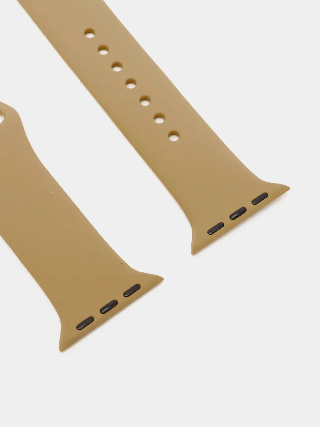 Бронзовый ремешок для Apple Watch, силиконовый