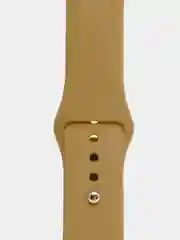 Бронзовый ремешок для Apple Watch, силиконовый