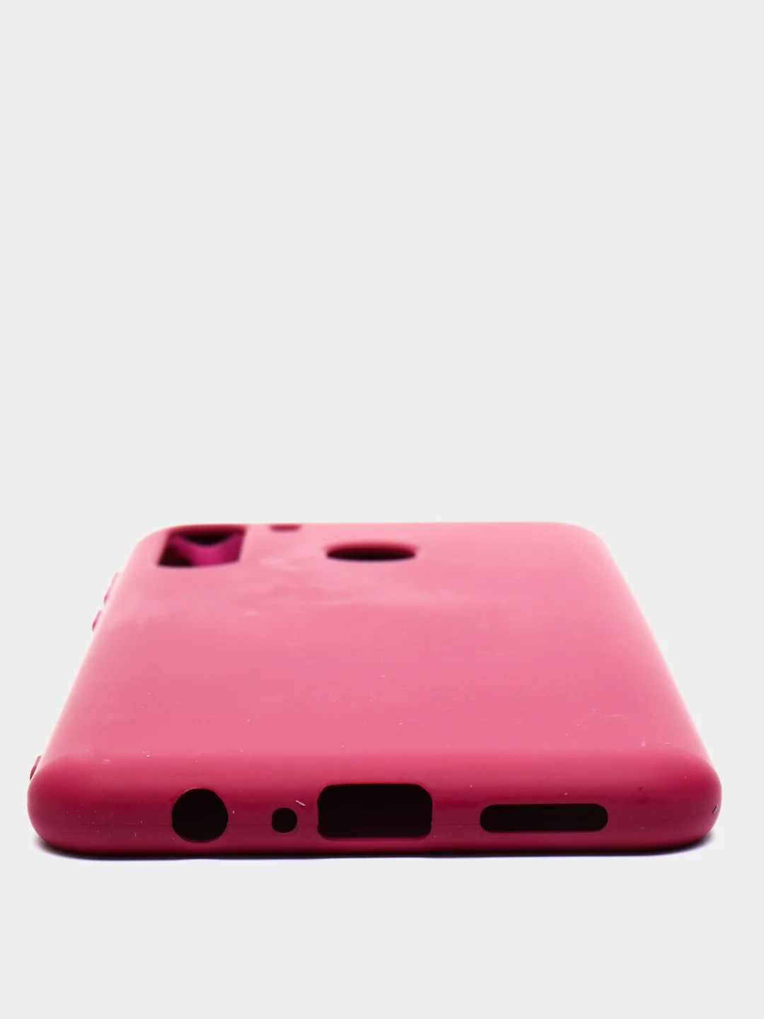 Тёмно-бордовый чехол Siliconе Case для Samsung A21 Cамсунг А21 soft touch