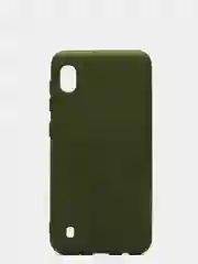 Зелёный хаки чехол Siliconе Case для Samsung A10 Cамсунг А10 soft touch