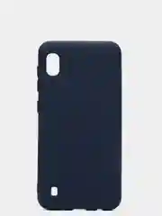Синий меланж чехол Siliconе Case для Samsung A10 Cамсунг А10 soft touch