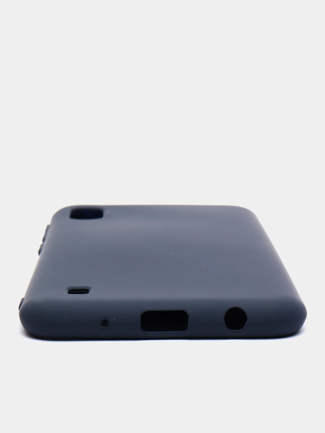 Синий меланж чехол Siliconе Case для Samsung A10 Cамсунг А10 soft touch