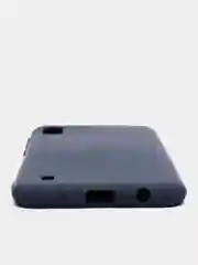 Синий меланж чехол Siliconе Case для Samsung A10 Cамсунг А10 soft touch