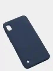 Синий меланж чехол Siliconе Case для Samsung A10 Cамсунг А10 soft touch