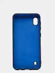 Синий меланж чехол Siliconе Case для Samsung A10 Cамсунг А10 soft touch