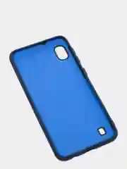 Синий меланж чехол Siliconе Case для Samsung A10 Cамсунг А10 soft touch