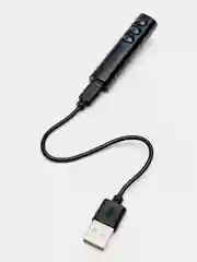 Черный bluetooth-адаптер AUX, 3,5 мм