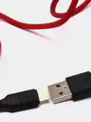 Красный кабель для зарядки Lightning для iPhone 5, 6, 7, 8, X, Xs, XR, 11, 11Pro и iPad