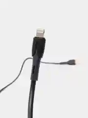 Черный кабель Lider для зарядки IPhone Lightning
