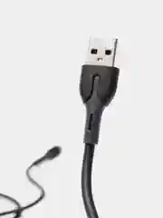 Черный кабель Lider для зарядки IPhone Lightning