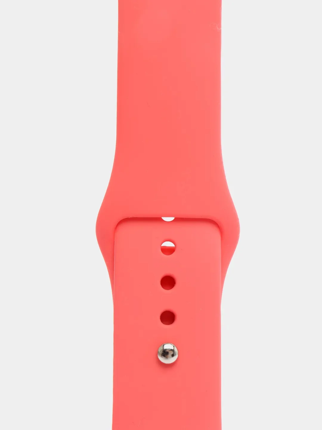 Коралловый силиконовый ремешок для Apple Watch 42 / 44 мм