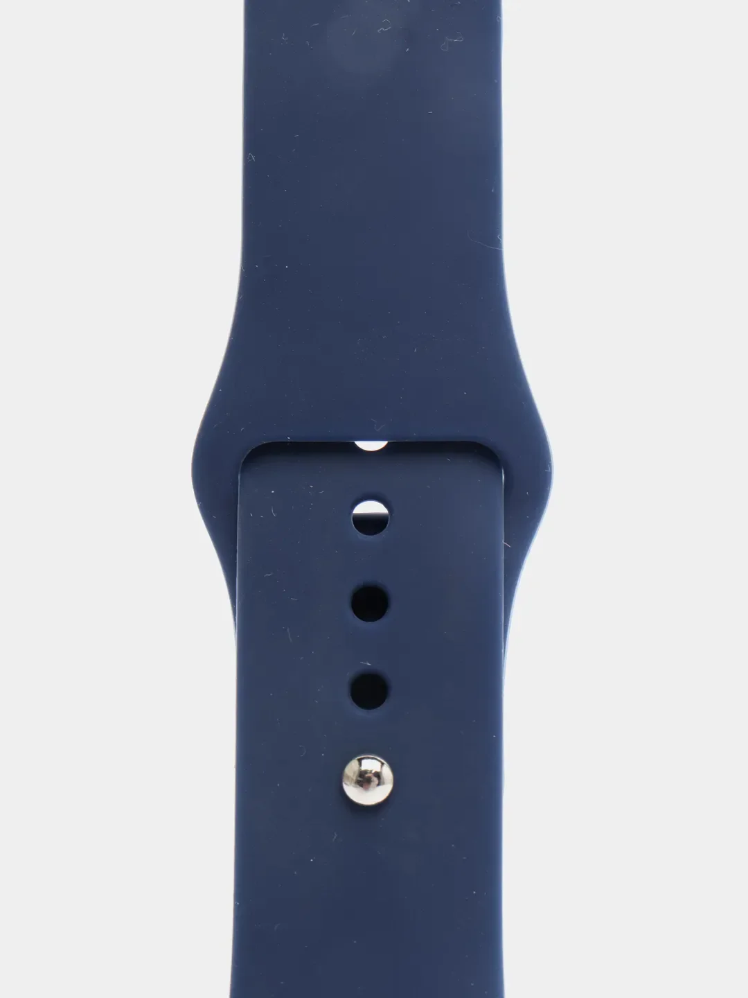Темно-синий силиконовый ремешок для Apple Watch 42 / 44 мм
