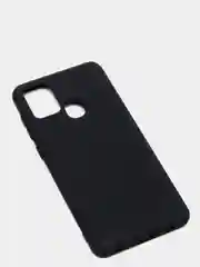 Черный чехол Siliconе Case для Samsung A21S Cамсунг А21С soft touch