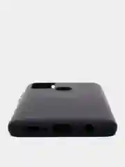 Черный чехол Siliconе Case для Samsung A21S Cамсунг А21С soft touch
