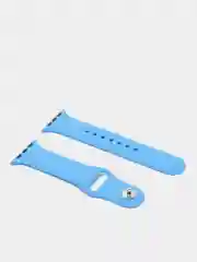 Голубой силиконовый ремешок для Apple Watch 42 / 44 мм