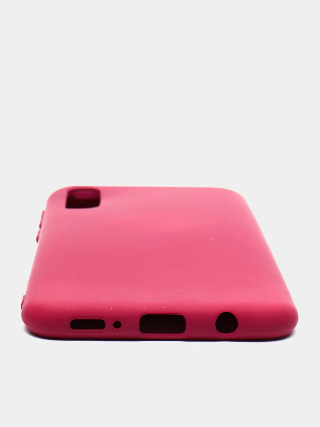Голубой чехол Siliconе Case для Samsung A51 Cамсунг А51 soft touch