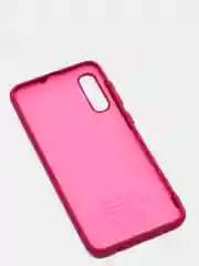 Голубой чехол Siliconе Case для Samsung A51 Cамсунг А51 soft touch