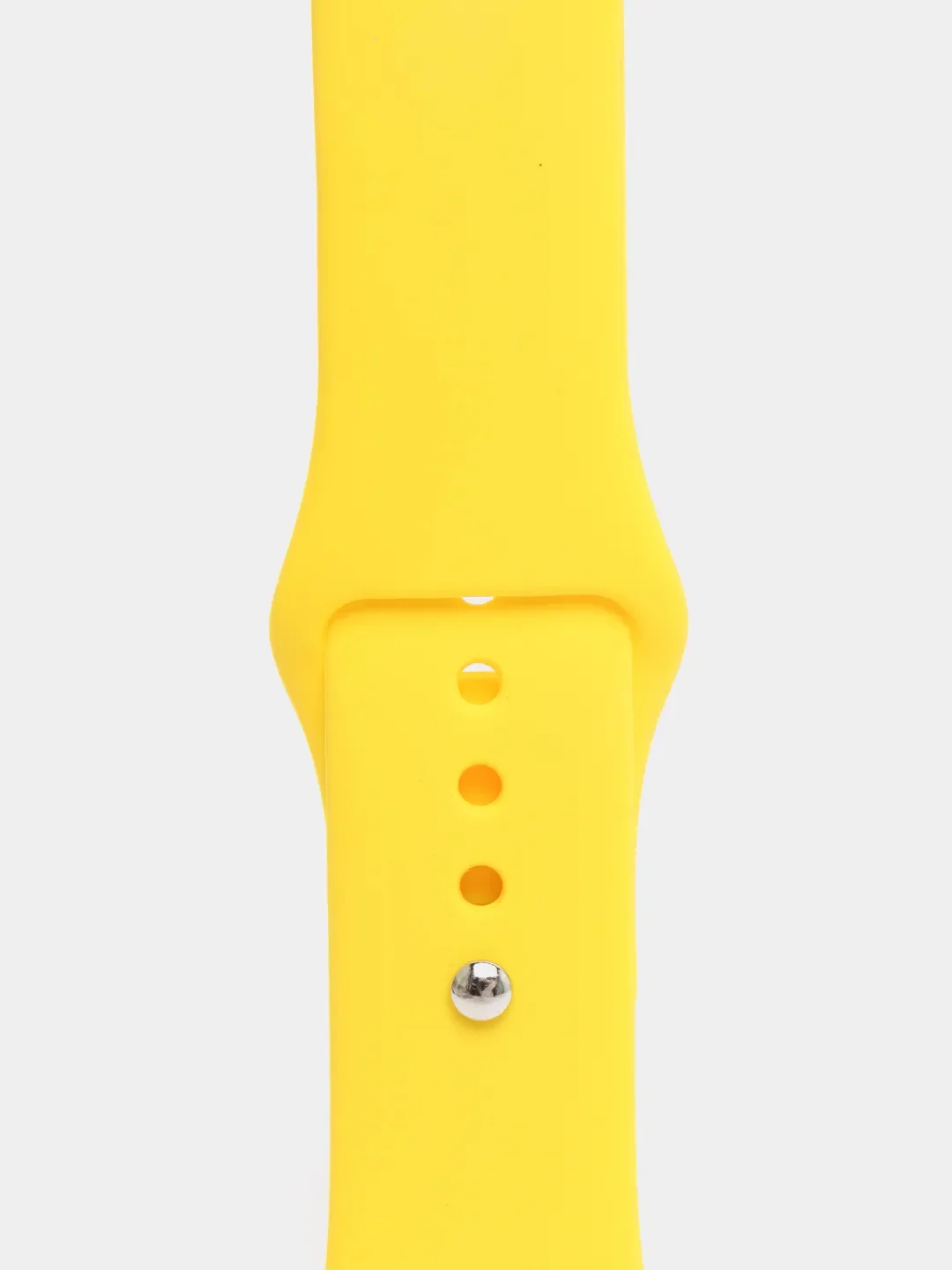 Желтый силиконовый ремешок для Apple Watch 42 / 44 мм