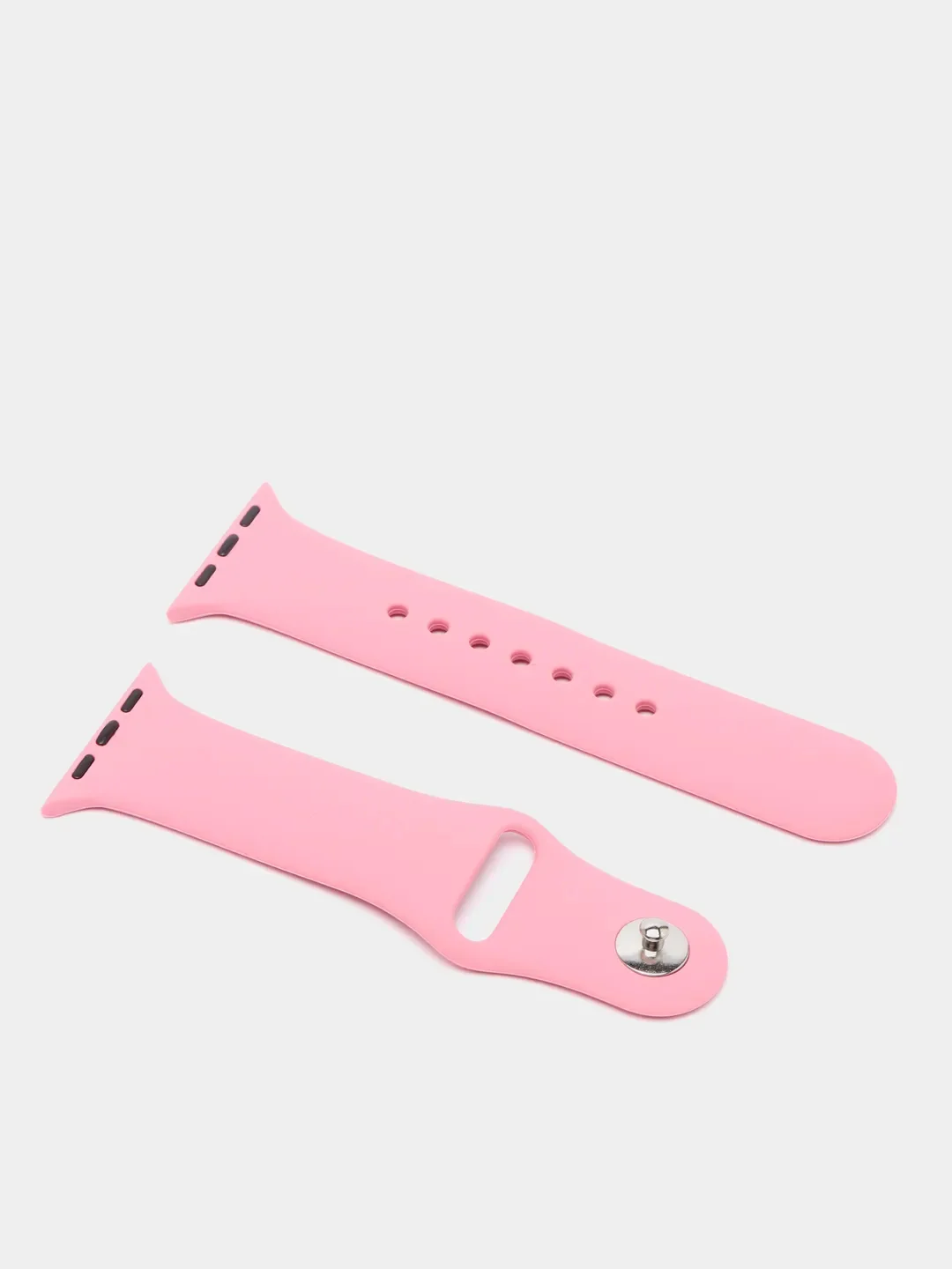 Розовый силиконовый ремешок для Apple Watch 42 / 44 мм