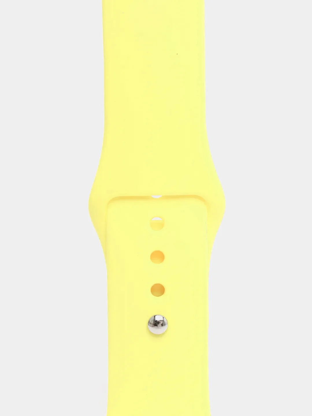 Лимонный силиконовый ремешок для Apple Watch 42 / 44 мм