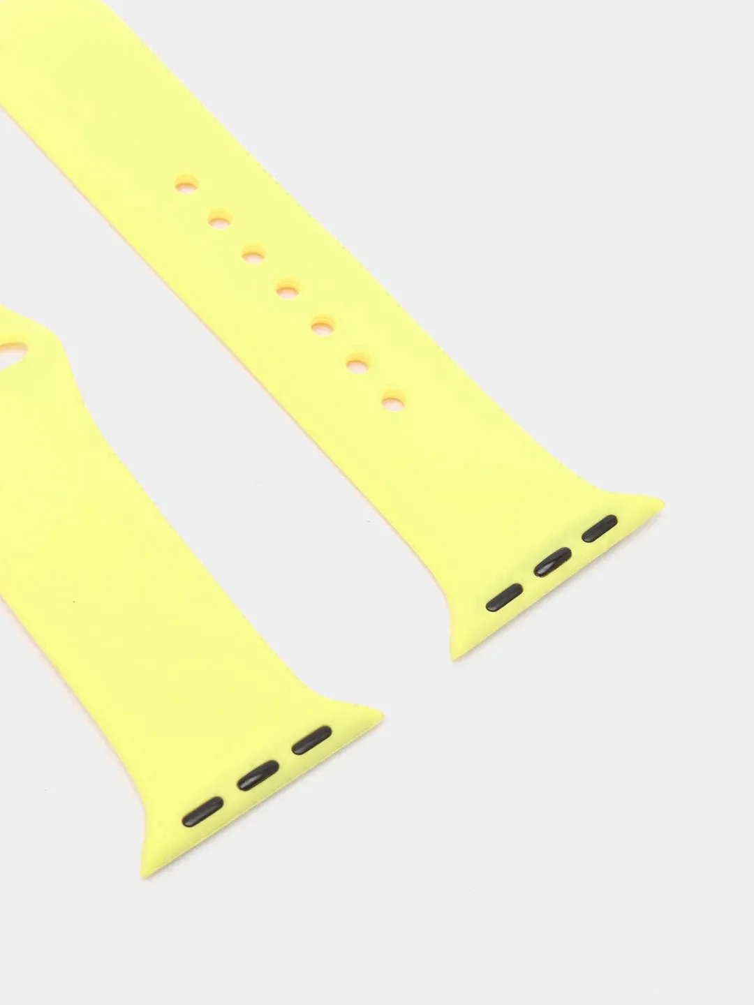 Лимонный силиконовый ремешок для Apple Watch 42 / 44 мм