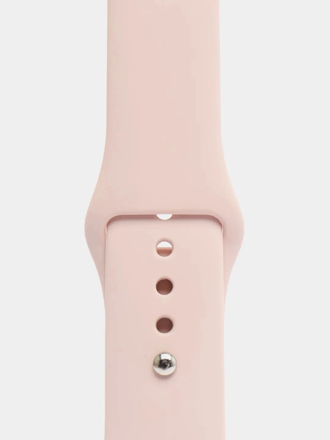Бежевый силиконовый ремешок для Apple Watch 42 / 44 мм