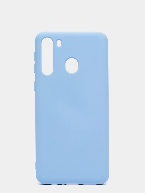 Чехол Siliconе Case для Samsung A21 Cамсунг А21 soft touch