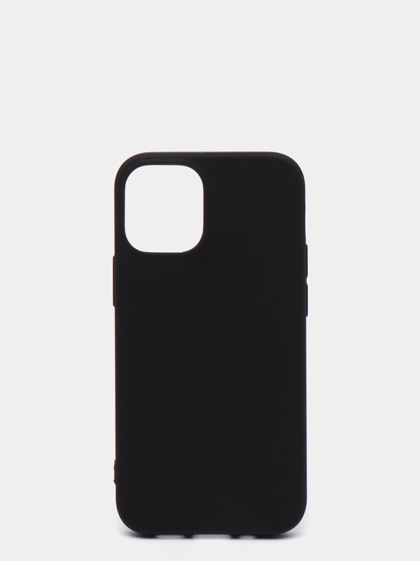 Чехол черный силиконовый iPhone 5, 7/8, 7+/8+, XS Max, 11Pro, 11 ProMax,12mini,12 Pro Max