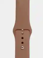 Коричневый силиконовый ремешок для Apple Watch 42 / 44 мм