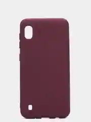 Тёмно-бордовый чехол Siliconе Case для Samsung A10 Cамсунг А10 soft touch
