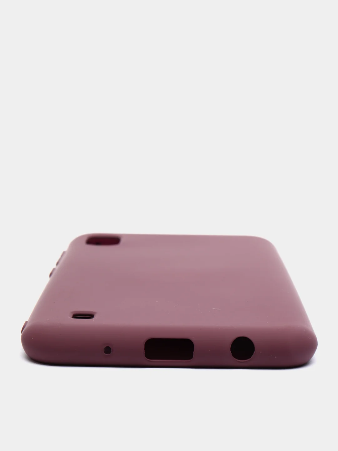 Тёмно-бордовый чехол Siliconе Case для Samsung A10 Cамсунг А10 soft touch