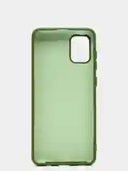 Тёмно-зелёный силиконовый чехол с Soft-touch покрытием Samsung Galaxy A31