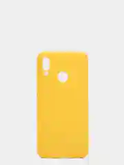 Желтый чехол для Huawei Honor 10 Lite, P Smart 2019 цветной силиконовый матовый