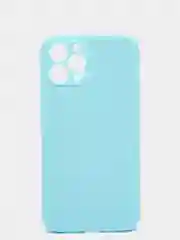 Ледяной чехол для iPhone 12 PRO MAX матовый силиконовый с закрытым низом и бархатом внутри
