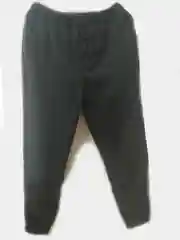 Спортивные утепленные штаны черные