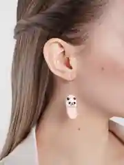 Фуксия серьги шапки, тапки