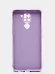 Лавандовый чехол для Xiaomi Redmi Note 9, матовый, силиконовый, с закрытым низом и бархатом внутри