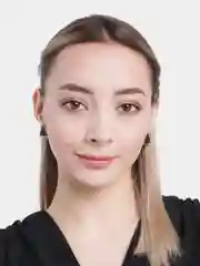 Черный серьги геометрические