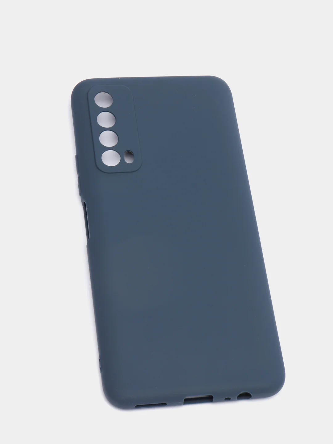 Темно-синий чехол Huawei P Smart 2021 силиконовый