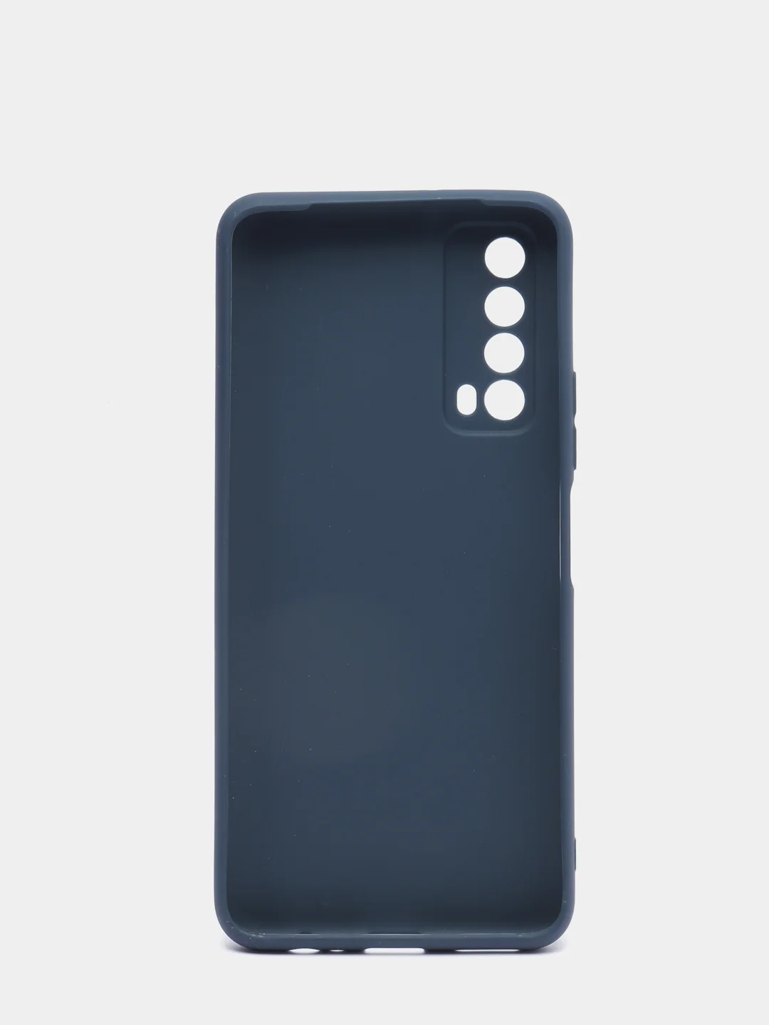Темно-синий чехол Huawei P Smart 2021 силиконовый