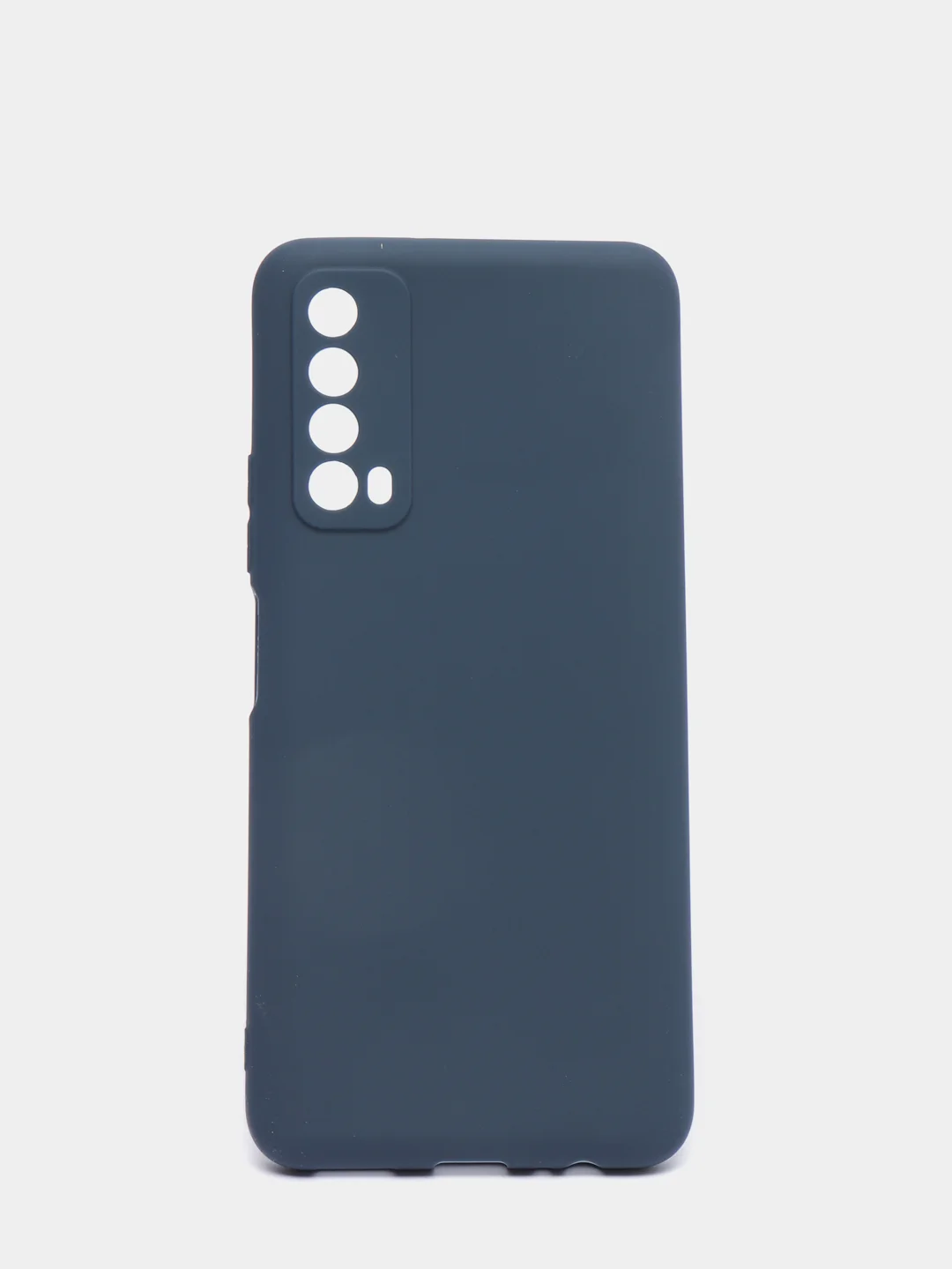 Темно-синий чехол Huawei P Smart 2021 силиконовый
